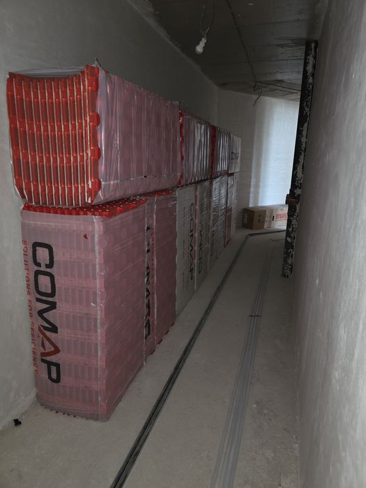 Изграждане на водно подово отопление