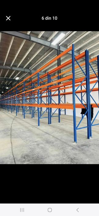 Rafturi metalice pentru depozitare