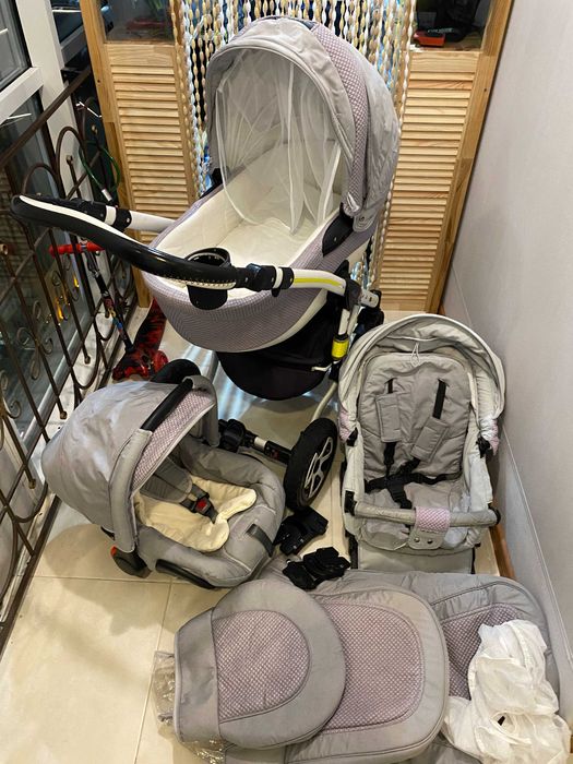 Коляска ADAMEX Barletta 3 в 1