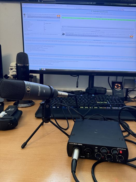 Kit microfon Presonus M7  AudioBox USB96