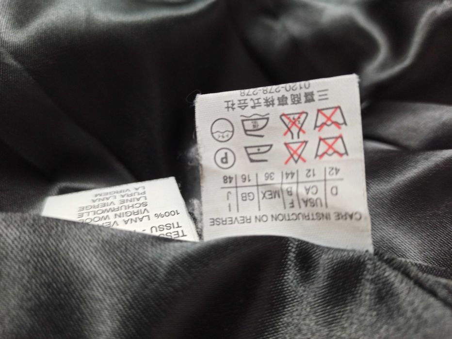 Palton I Blues by Max Mara doua randuri nasturi marimea 48IT