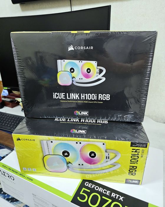 Водяное охлаждение Corsair 240, Msi 360, CoolerMaster 240