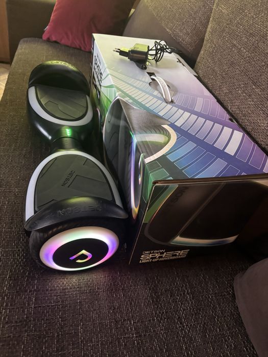 Hoverboard Jetson Prism Black Plus 6.5" – complet, în cutie, garanție până în 04.2028