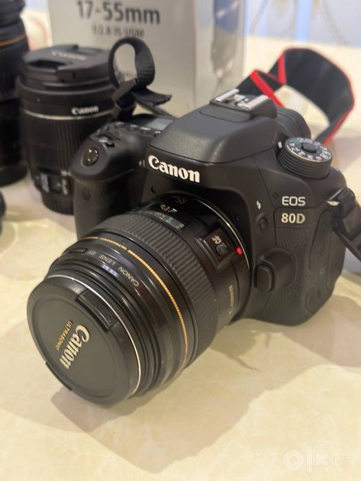 Canon eos 80D kamera sotiladi holati idel