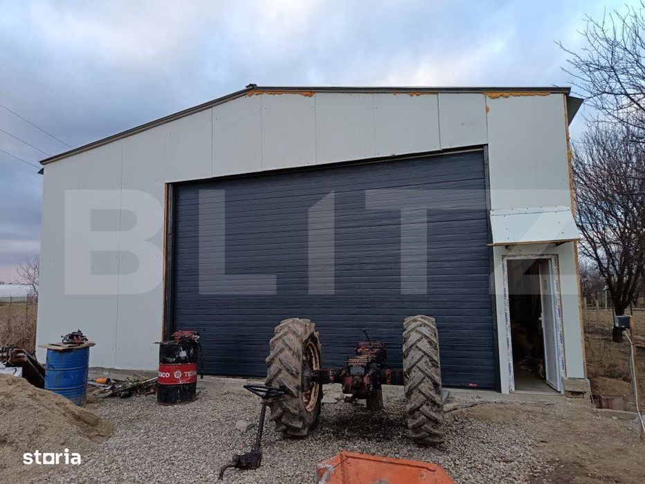 Hala Industriala 200 mp, Teren 4500 mp, zona Pietrosani PH