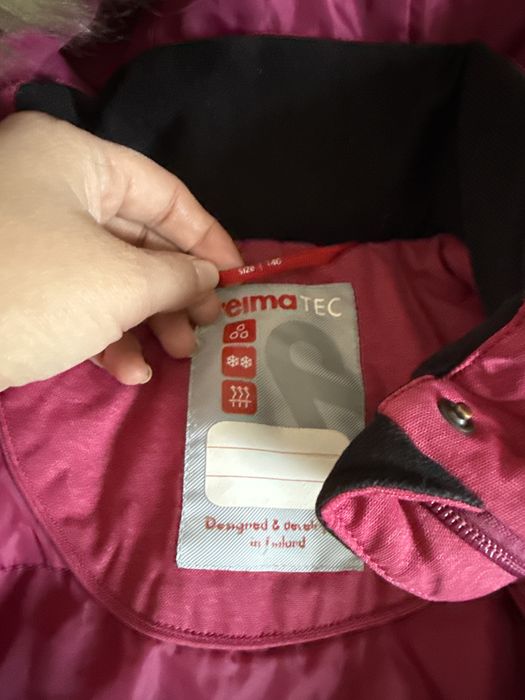 Reima куртка весеняя на девочку