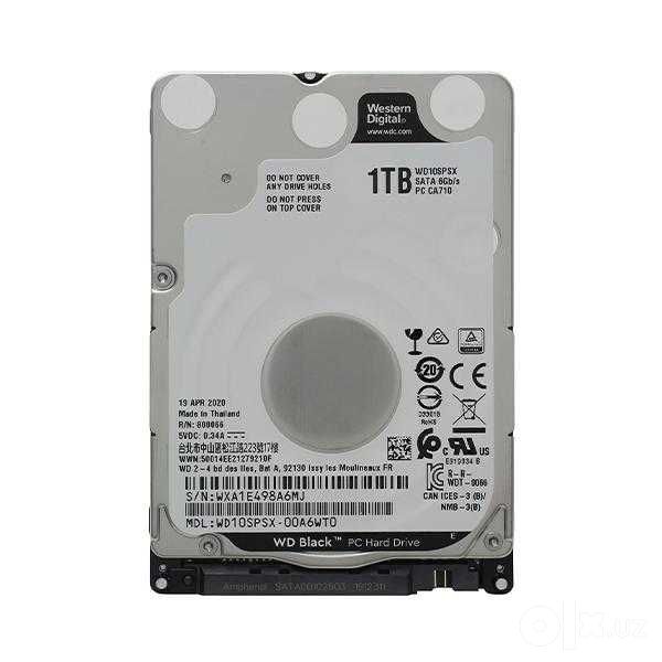 Внутренний жесткий диск - Western Digital Black 2.5" 1TB  (WD)