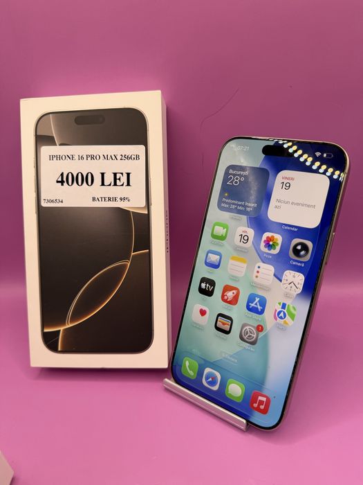 Iphone 16 Pro Max 256gb •Matei Amanet Crangasi•73065