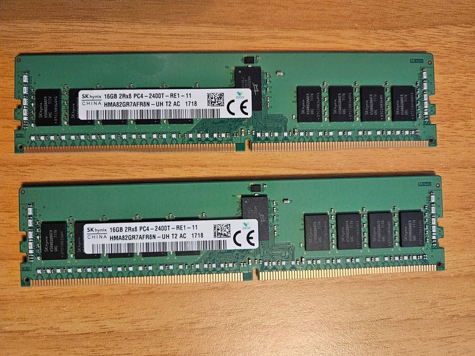 продавам сървърна памет 16GB DDR4 2400MHz