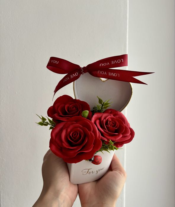 Aranjamente cu flori de sapun