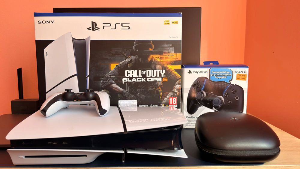 Конзола Плейстейшън 5 слим/ PS5 slim/ Playstation 5 и контролер DualSense Edge