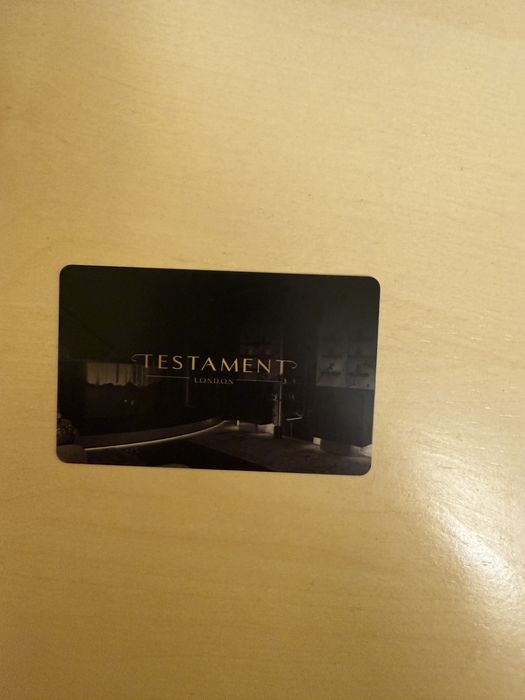 Card voucher cadou Parfumuri Testament London 70 euro