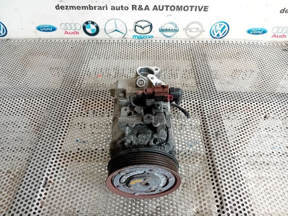 Compresor Clima AC Audi A6 C7 A4 A5 Q5 Q3 2.0 Tdi Euro 5/6 Motor CNH Cod 4G0260805M