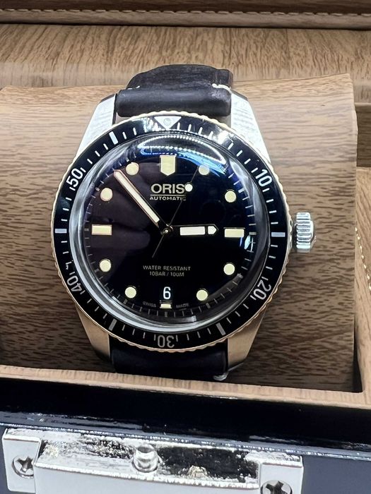 Ceas Oris Divers Sixty-Five (65) – Bezel Bronz – Ref. 7707