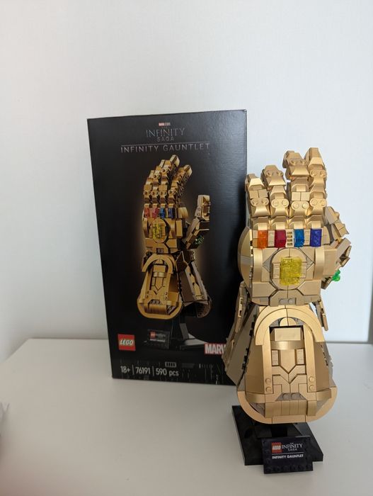 Оригинальный Lego infinity war перчатка Таноса