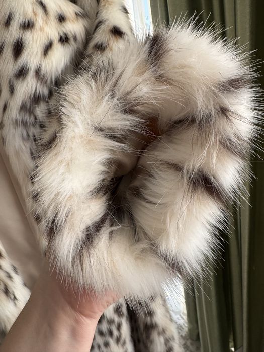 Шуба под рысь (экомех) 48р