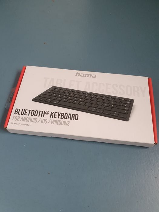 Tastatura Bluetooth HAMA KEY4ALL X510, Layout US, negru Sigilat Nou