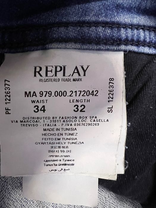 Оригинални мъжки дънки Raplay, размер 34