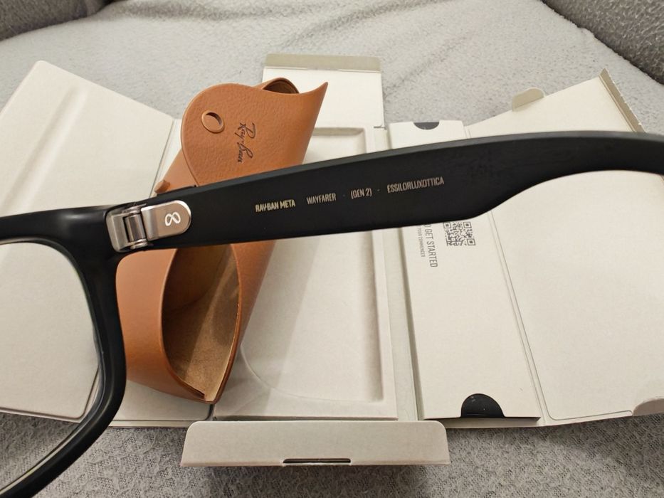 RayBan Meta Wayfarer Clear Gen 2 Noi Ochelari Smart