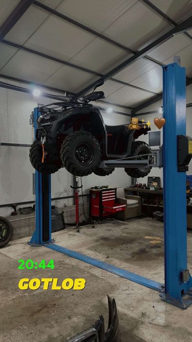 Vand atv goes (cfmoto)