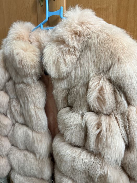 Песцовая шуба женская