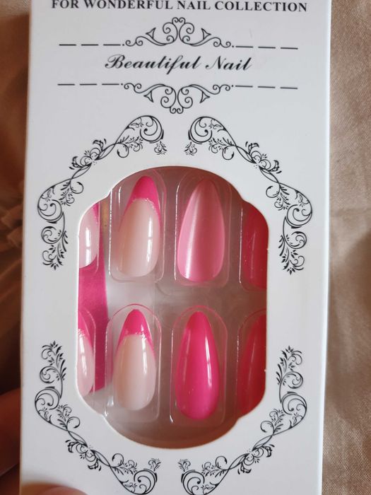 Set  nr 2 unghii false tips ieftin