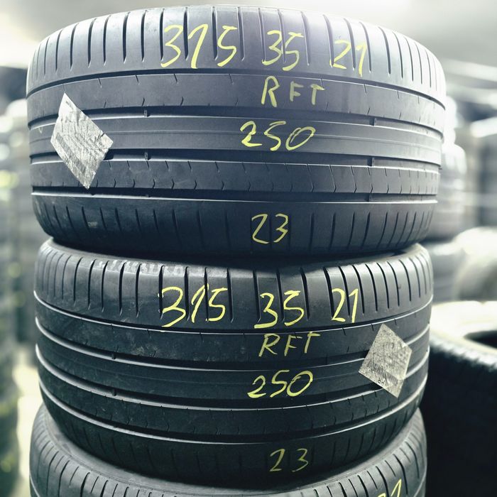 2x 315/35/21 VARA PIRELLI 2023 RUNFLAT Stare excelentă