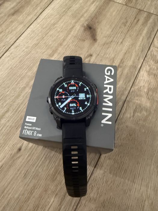 Garmin Fenix 8 47mm Impecabil