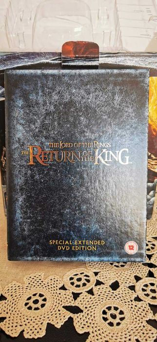 The Lord Of The Rings - Extended DVD Complete Collection Trilogy Gift Set - Властелинът на пръстените разширено DVD издание + колекционерска фигура
