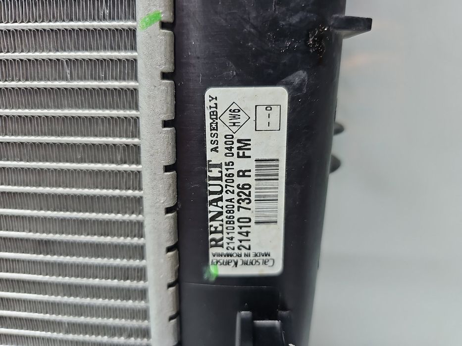 Radiator apa Renault Clio 4 [Fabr 2012-2020] 214107326R 0.9 TCe H4BT 6