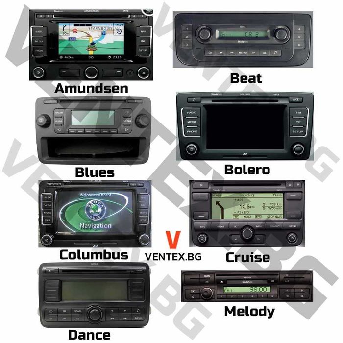 WEFA Bluetooth модул за Skoda Octavia, Fabia, Superb от 2004 до 2007г.