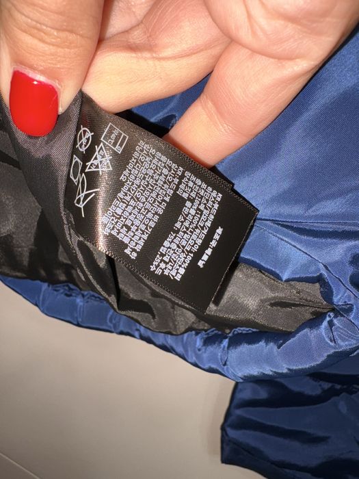 Geacă de M The North Face albastru bleumarin negru neagră new noua