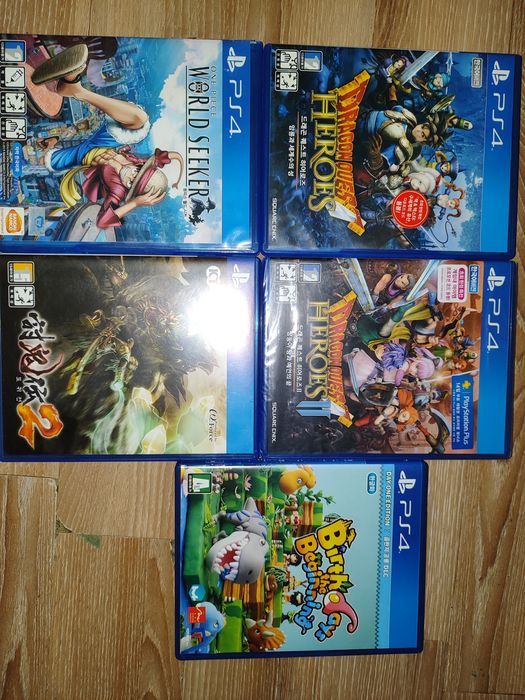 Игры для ps4, dragon quest heroes1,2