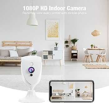 Camera de supraveghere Ebitcam, Inteligenta Artificiala FullHD,  ALEXA