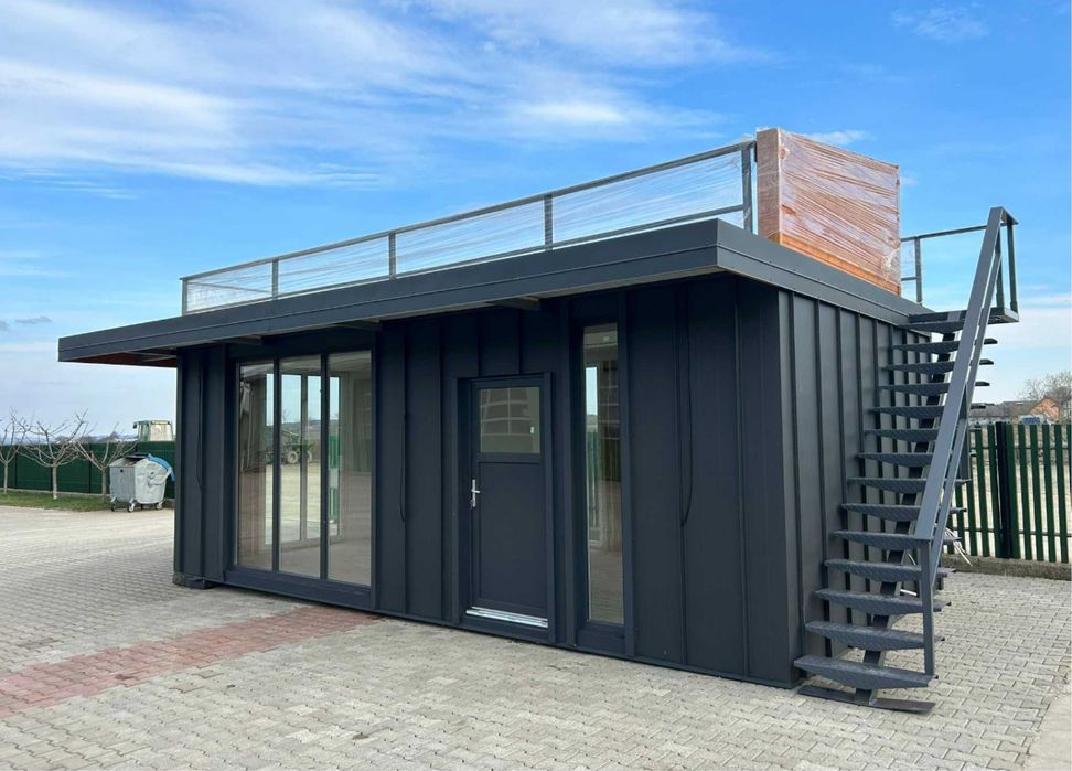 Producator containere modulare. Container tip cafenea