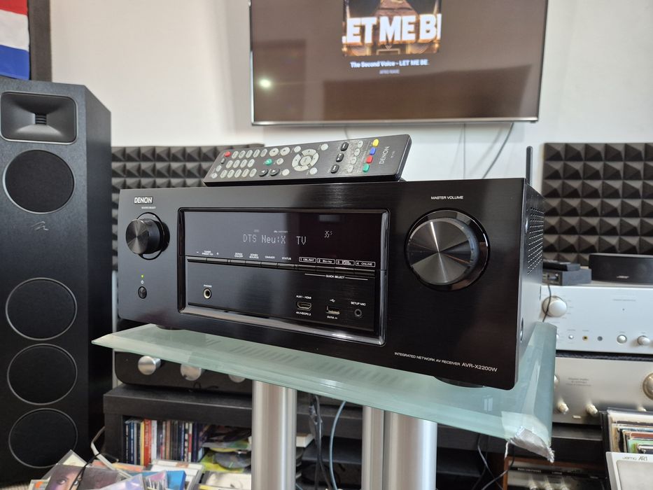 Denon AVR X2200 Dolby Atmos Bluetooth Wifi HDMI Arc
