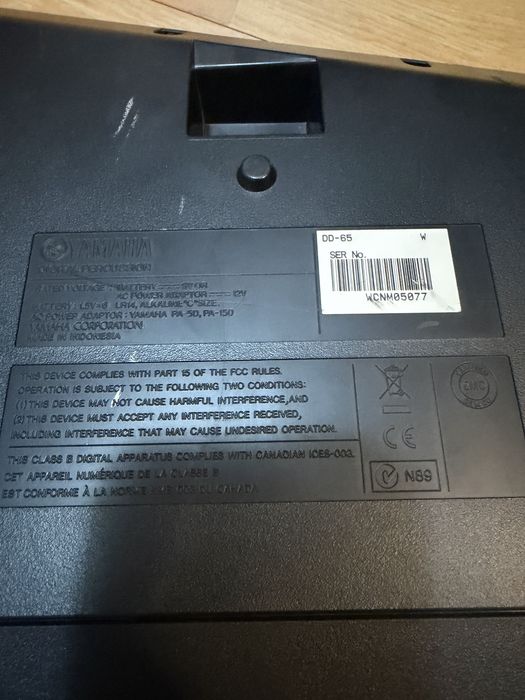 Tobe electronice Yamaha DD-65