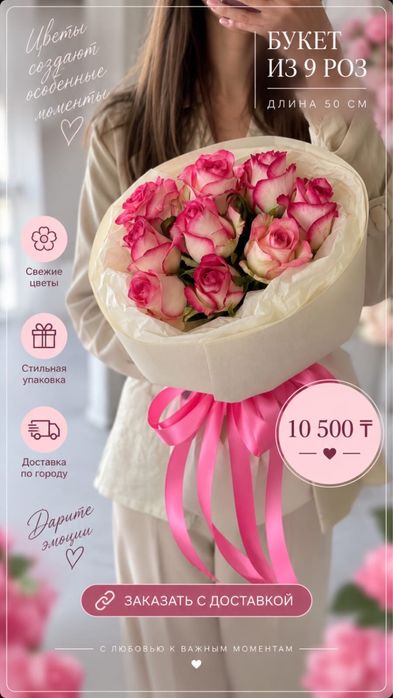 Цветы букеты доставка