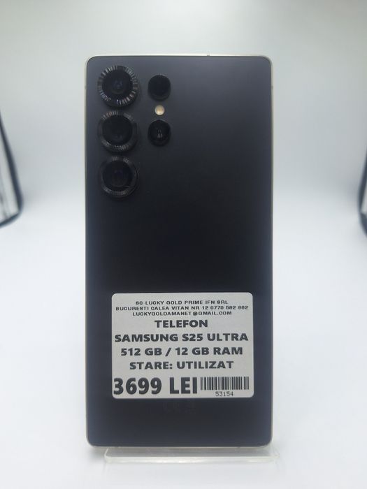 Samsung S25 Ultra 512GB / 12 GB RAM Garantie / Factura #53154