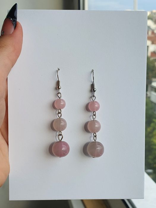 Обеци ръчна изработка