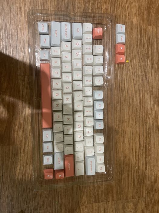 Оригинальные PBT keycaps VGN N75 Pro Jelly Orange