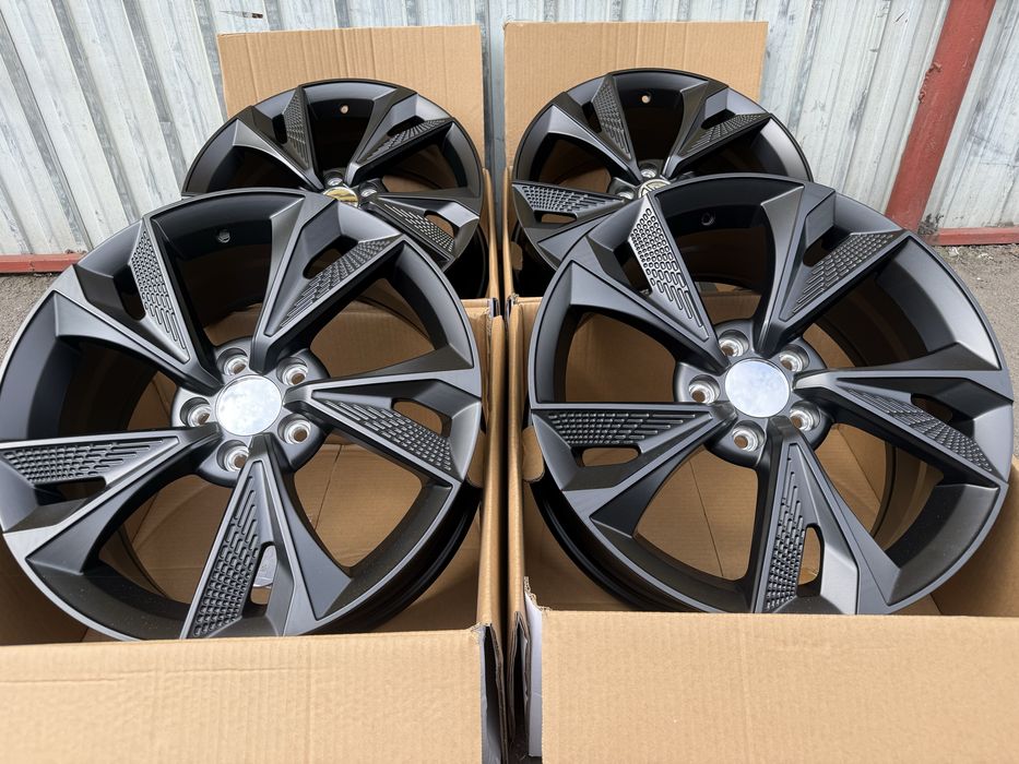 Jante aliaj noi full black AUDI RS Q2 Q3 A3 A4 A6 - 5x112 R18