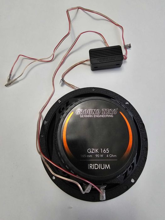 Авто говорители + пищялки Ground Zero 16.5 см, 90W RMS - КАТО НОВИ!