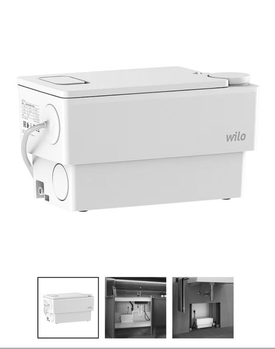 Компактна система за отпадни води Wilo DrainLift MINI3-XXS-EF.