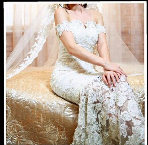 Шикарное свадебное платье рыбка/трансформер(читайте описание)