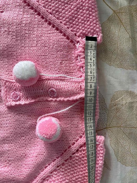 Детска плетена рокля