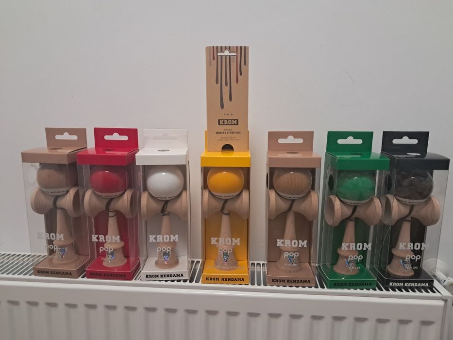Kendama KROM POP noi, diferite culori