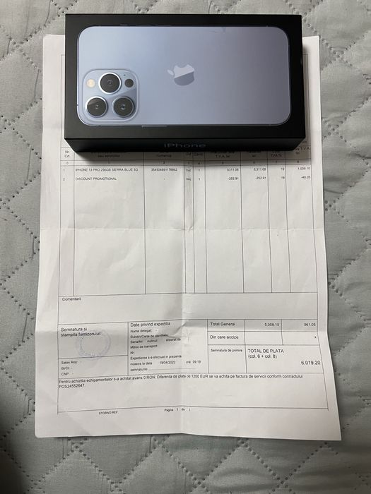Iphone 13 Pro 256 gb
