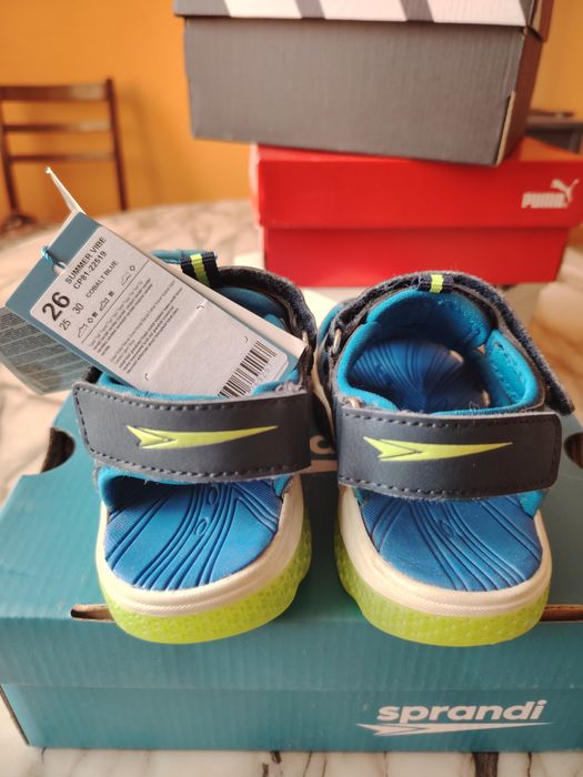 Детски сандали Sprandi със светещи подметки, р-р 26