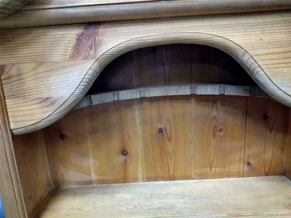 Винтидж стенна етажерка от скандинавски бор